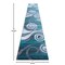 Flash Furniture Turquoise 3' x 16' Modern Swirl Pattern Area Rug OKR-RG1103-316-TQ-GG - alternate 6
